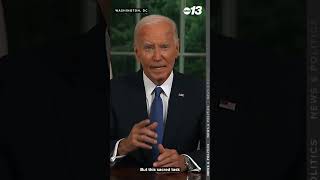 President Joe Biden speaks on his decision to drop out from reelection [upl. by Neevan754]