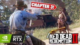 RED DEAD REDEMPTION 2 PC 4K 60FPS HDR Walkthrough Part 25  Chapter 3 Clemens Point [upl. by Arracot]