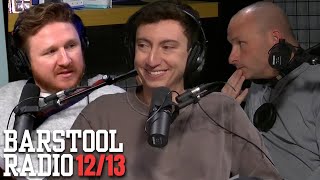 We React to Surviving Barstool Episode 8  Barstool Radio  December 13th 2023 [upl. by Eelarac]