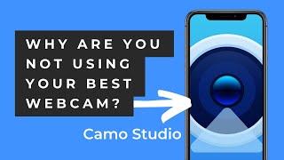 How to use your phone as a Webcam for FREE  Camo Studio full Review [upl. by Nedlog]