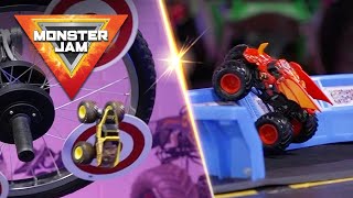 HighFlying and Far Out Monster Jam Stunts  Monster Jam  Toys for Kids [upl. by Besnard294]