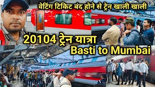 Gorakhpur to Mumbai train journey  20104 train journey 2024  Part 1 [upl. by Aerb]