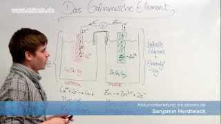 Energetik Galvanisches Element  Abitur Chemie [upl. by Leterg]