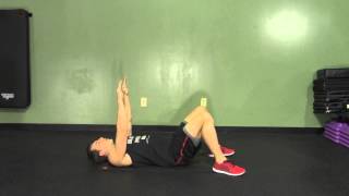 Reach Crunch  HASfit Abdominal Exercises  Ab Exercises  Abs Exercise [upl. by Itteb]