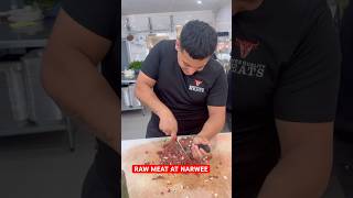 RAW MEAT AT NARWEE abrakebabrareviews food foodiereview cooking yummy meat bbq [upl. by Oettam]