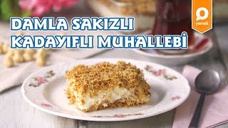 Damla Sakızlı Kadayıflı Muhallebi Tarifi  Onedio Yemek  Tatlı Tarifleri [upl. by Rab]