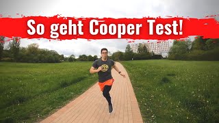 So geht Cooper Test  Training Tipps [upl. by Malvina]