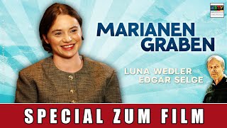 MARIANENGRABEN  Luna Wedler über emotionale und witzige Momente am Set [upl. by Atnauqahs376]