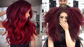 Meilleures coiffures tendance en 2021  cheveux colorés femmes  coloration à la mode 💇‍♀️ [upl. by Rusel223]