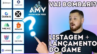 LANÇAMENTO DO GAME  LISTAGEM EM CEX  AVATAR MUSK VERSE VAI BOMBAR [upl. by Roth]