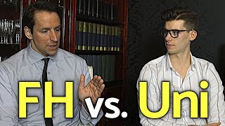 BWL studieren FH vs Uni Dozent erklärt Unterschiede [upl. by Thoer]