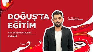 Doğuş Üniversitesi  FenEdebiyat Fakültesi  Psikoloji [upl. by Socher]