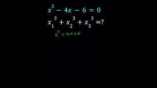 Using Vietas Formulas in A Cubic Equation [upl. by Eelessej]