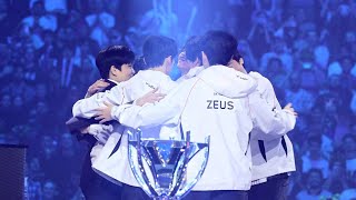 4K T1 월즈2024 결승 진출의 순간 T1 is qualified for Worlds 2024 Finals 티원 롤드컵 파리 4강 T1 vs GenG 티젠전 241027 [upl. by Quartis]