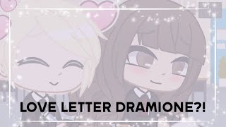 ♡Love letter♡Gacha club DrarryHarcoDramione [upl. by Rehpotsirhcnhoj774]