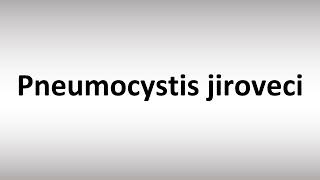 How to Pronounce Pneumocystis jiroveci [upl. by Eniamat]