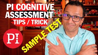 PI Cognitive Assessment Sample Test Questions and Answers [upl. by Bascomb]