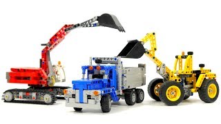 Lego Technic Construction Crew 42023  City construction site playset for LEGO FANS [upl. by Nakashima]