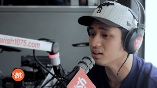 Michael Pangilinan sings quotHanggang Kailanquot LIVE on Wish 1075 Bus [upl. by Llerral]