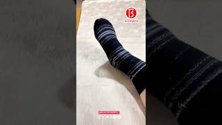 Old sweater sleeves turned into socks Part 02 [upl. by Etteiram759]