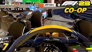 BUMP amp RUN NASCAR MOVE TAKES OVER MONACO  F1 23 CoOp Career Mode WMatt212YT  Part 7 [upl. by Aicilaana]