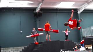 Jump Evolution trampoline park Harold Hill Romford Essex [upl. by Kohcztiy221]