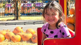 Fun Day at Pas Pumpkin Patch in Long Beach California [upl. by Ikila447]