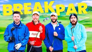 CAN BIG WEDGE BREAK PAR YouTuber Golf Challenge [upl. by Kenney]