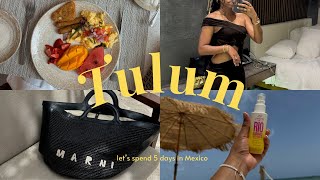 TULUM TRAVEL VLOG  Secrets Tulum Resort  Beach Day  Pool Day [upl. by Nameloc491]