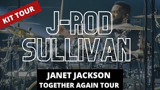 Jrod Sullivan Kit Tour  Janet Jackson  Together Again Tour 2024 [upl. by Anoid]