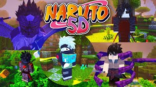 CRIEI UM MODADDON DE NARUTO PRA MINECRAFT  Naruto 5D Soulslike  Uchiha Update [upl. by Evaleen]