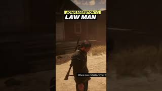 RDR2 John Marston Quick Draw vs Lawmen [upl. by Omixam]