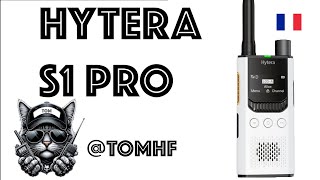 HYTERA S1 PRO TALKIE RADIO DMR UHF [upl. by Loggia]