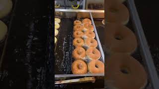 HOW MANY GLAZED DONUTS COULD YOU FINISH donuts lasvegas foodchallenge [upl. by Oniratac]