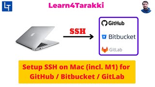 setup SSH on Mac for Github  Bitbucket  Gitlab [upl. by Elyse]