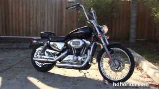 Used 2004 Harley Davidson Sportster 1200 Custom Motorcycles for sale [upl. by Nhguavahs]