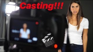 Haciendo un monólogo en un casting  ESTEFANY GOMEZ [upl. by Idalia500]