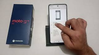 how to change system navigation in Moto g34 system navigation kaise badlen [upl. by Gronseth]