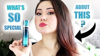 No More PORES And FINE LINES LANCOME VISIONNAIRE ADVANCED SKIN CORRECTOR SERUM REVIEW  Zulayla [upl. by Jenda40]