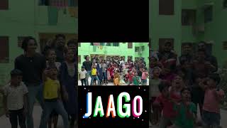 Jaago survey viralvideo trending youtubeshorts shorts foundation jaago charity [upl. by Allemaj]