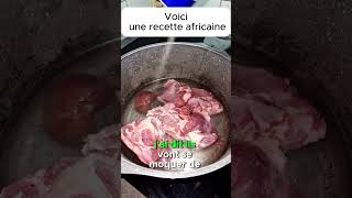 Voici une recette africaine histoire shortscitation subscribe [upl. by Dayir]