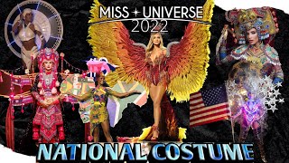 🔴 Miss Universo 2022 TOP 25 Mejores TRAJES TÍPICOS 👺 [upl. by Noyart]