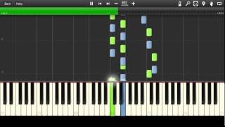 Call of Duty Black Ops  Zombie Theme Synthesia Tutorial [upl. by Mellen]