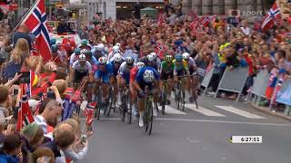 Peter Sagan  ALL LANGUAGES  UCI Road World Championships Bergen 2017 [upl. by Oderfodog]