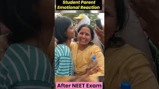 Student Parent Emotional Reaction After NEET Exam  neet neet2024 shorts [upl. by Pascal]