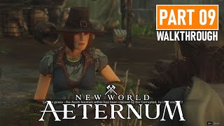 New World Aeternum Playthrough Part9  Main Quest Walkthrough  Hiro6T [upl. by Noel796]