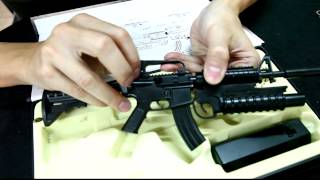 M4 m203 Metal scale model by CRWairsoftcom [upl. by Hachmin]