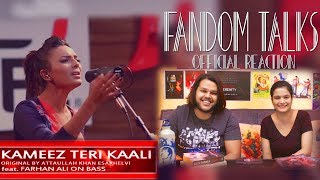 Fandom Talks  Indians React to Pakistani Cover  Kameez Teri Kali  Nescafe Basement Reaction [upl. by Monroy]