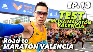 TEST de RITMO en MEDIA MARATÓN VALENCIA  Entrenamientos Road to Maratón Valencia EPISODIO 13 [upl. by Stucker428]