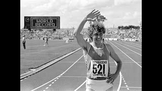 1985 World Cup Womens 400m World record Marita Koch 4760 [upl. by Dorion]